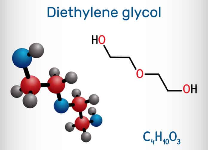 Diethylene glycol in pharmacovigilance training