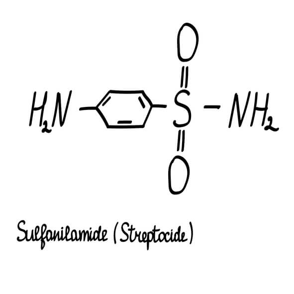 Chemical properties of Sulfanilamide in pharmacovigilance training