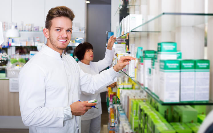 Cannabis retail store owner interacting with consumers after cannabis industry training