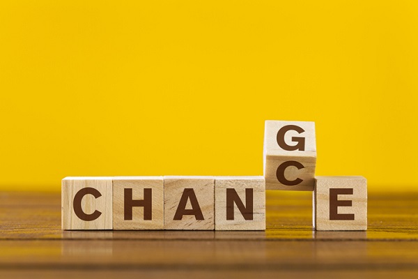 Seeing change as a chance to learn helps you stay positive