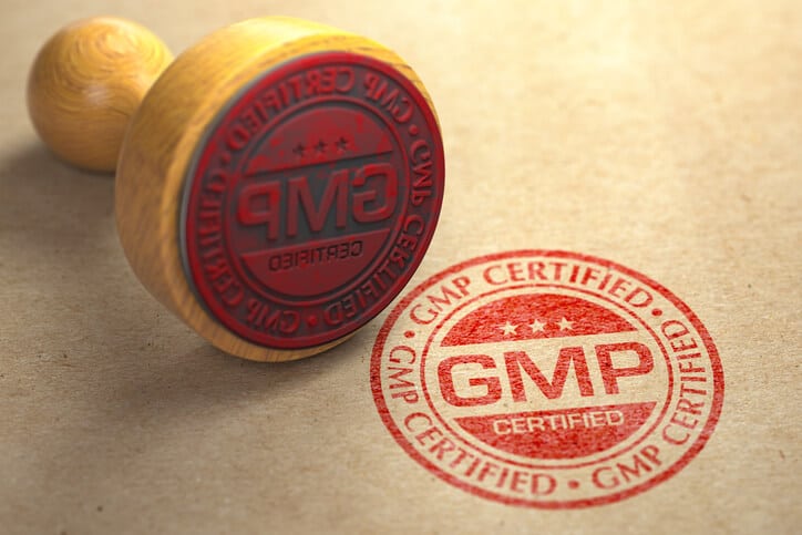 A GMP certification after completing pharmaceutical training